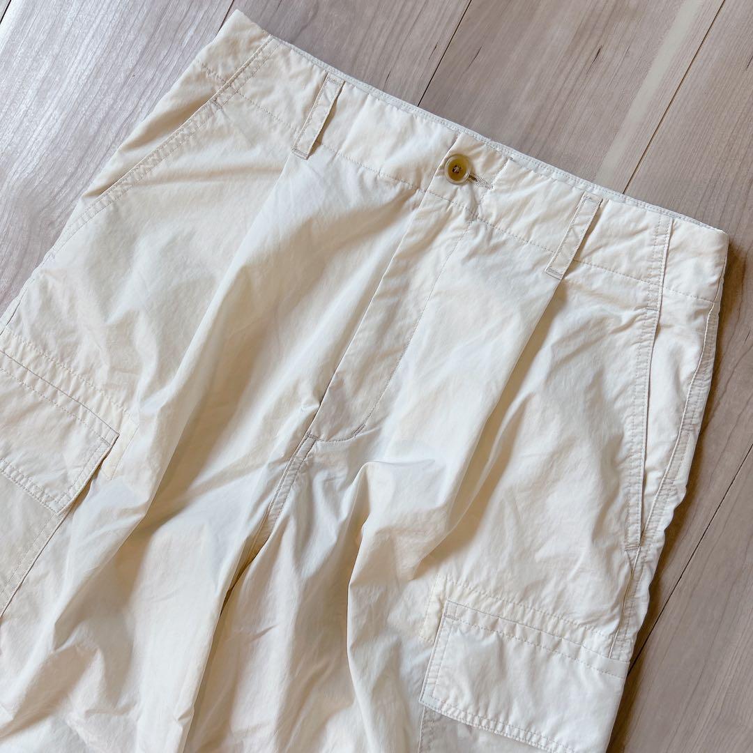 美品＊ジャーナルスタンダードレサージュ スーピマコットンナイロンカーゴパンツ