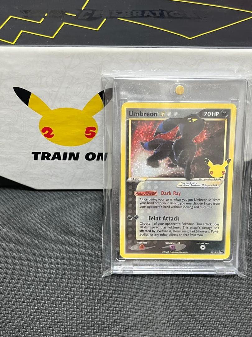 しろ様　ブラッキー　25th 英語　ポケモンカード