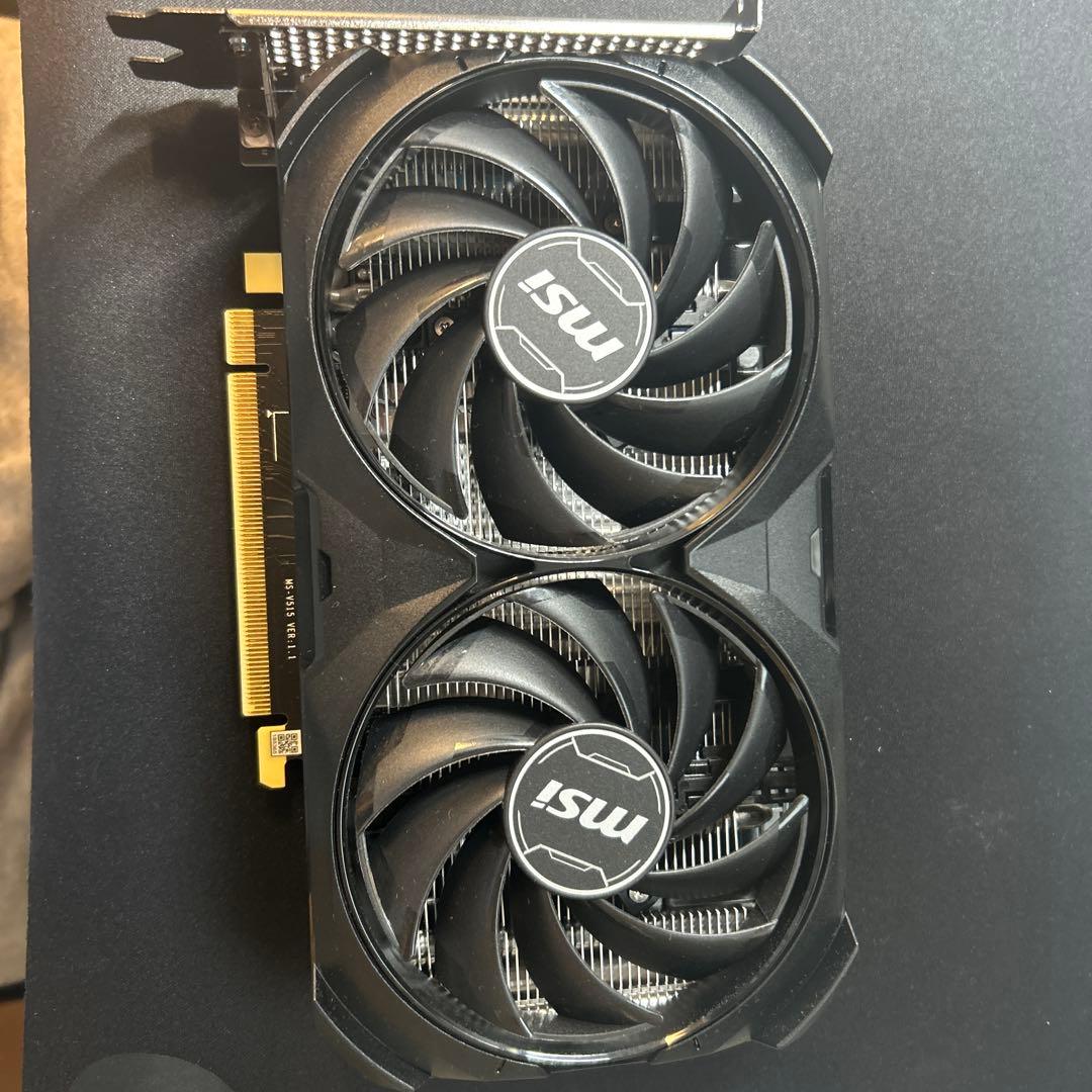 グラフィックボード・グラボ・ビデオカード GeForce RTX 4060ti 8gb VENTUS 2X BLACK