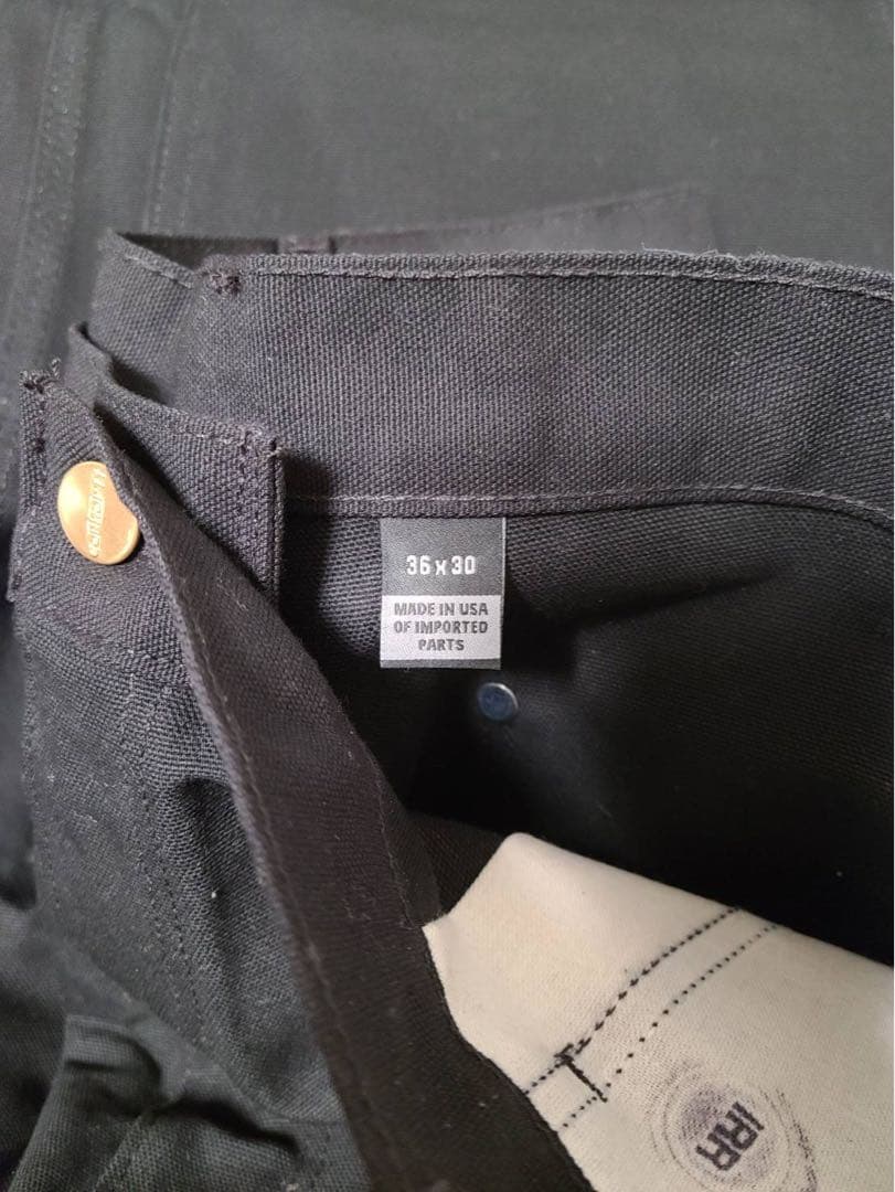 カーハートCarharttダブルニー 【新品】made in USA 36×30