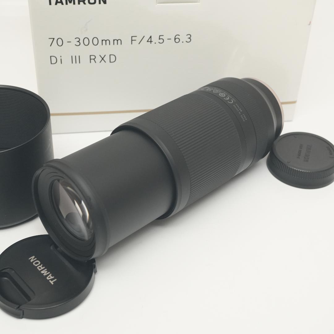 美品 タムロン70-300mm F4.5-6.3 Di III RXDEマウント