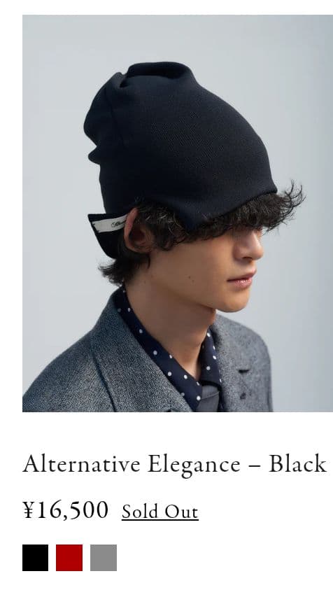 BED j.w. FORD ニットキャップ キジマタカユキ