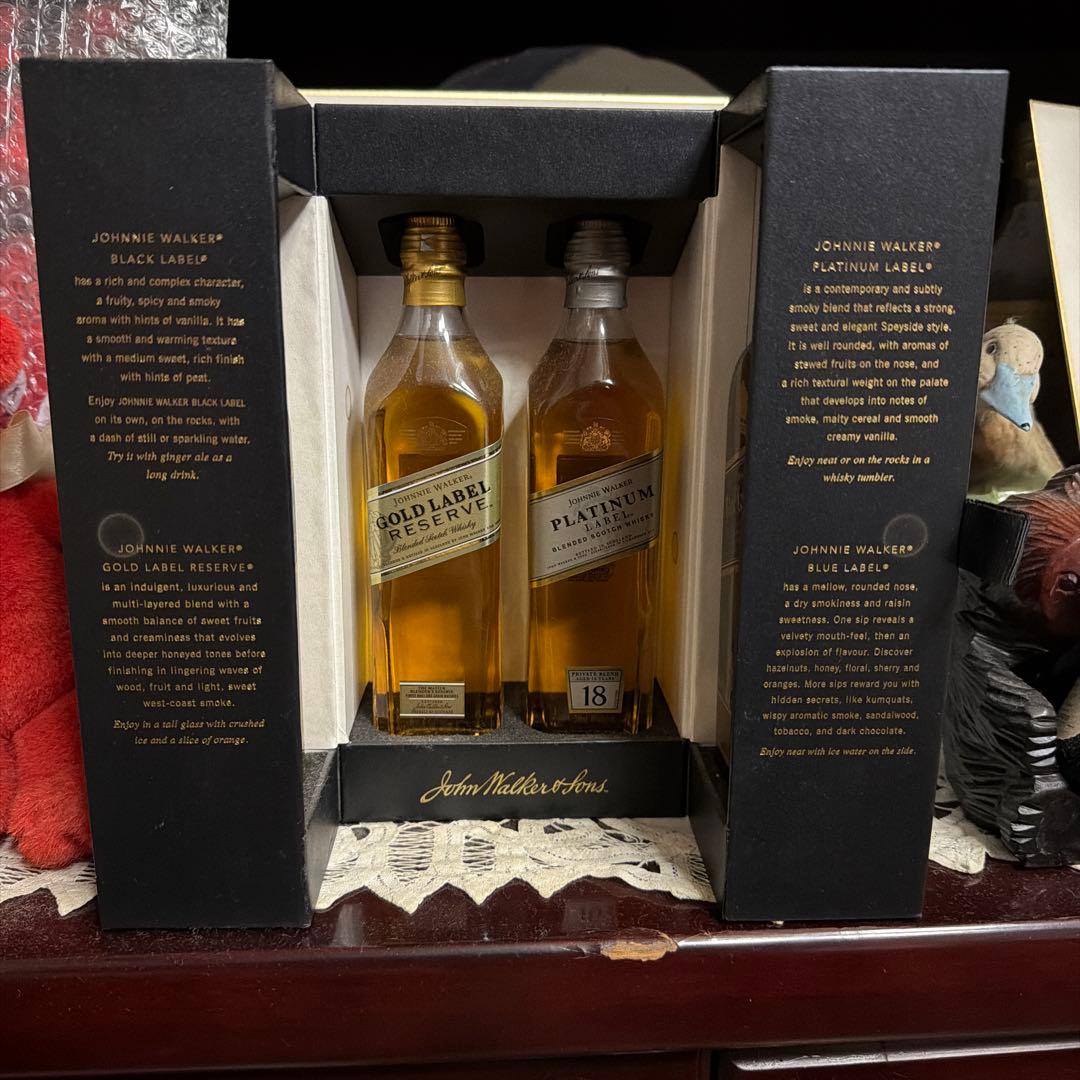 John Walker & Sons ウイスキー 4本セット