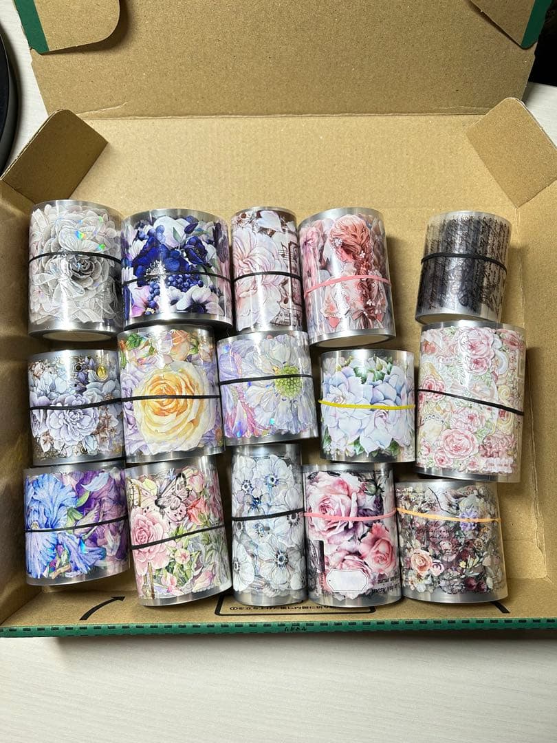 【断捨離】海外マステ 中古巻き売り15種②