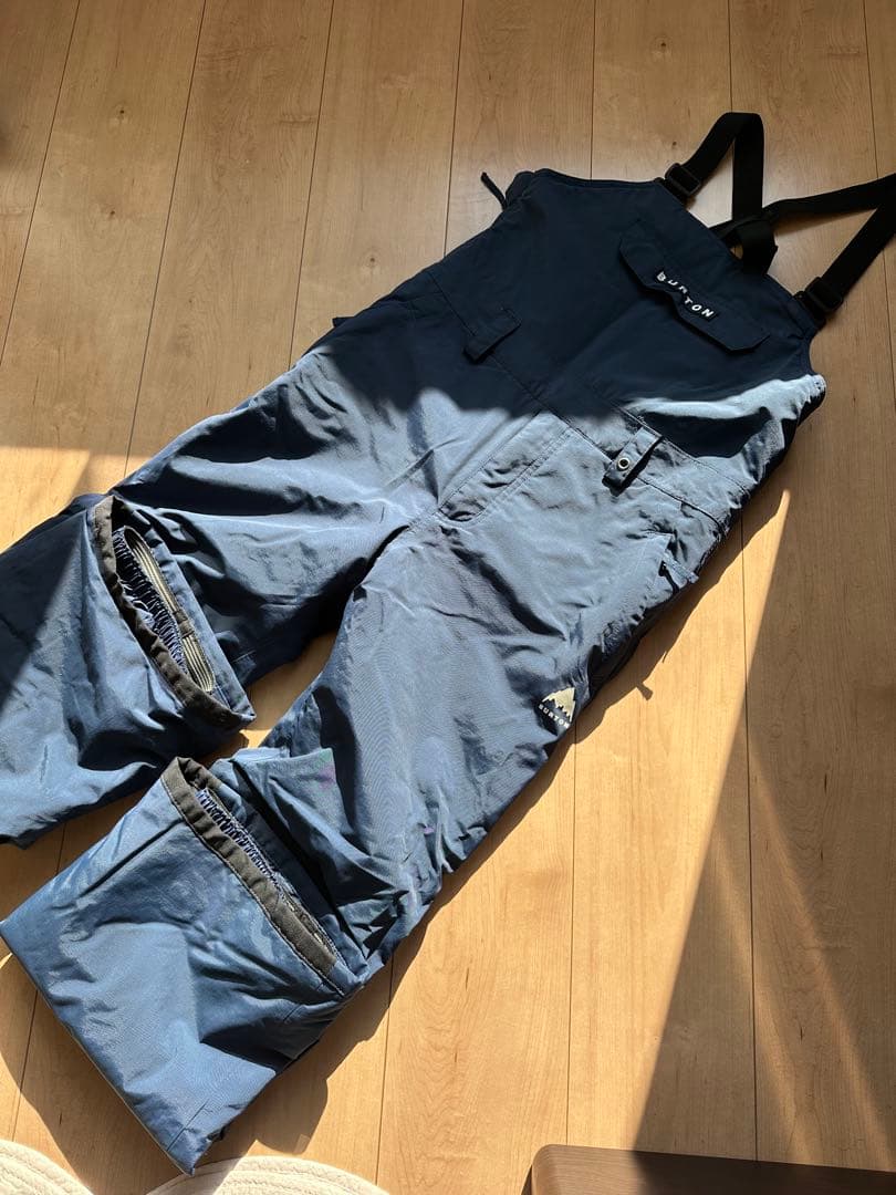 専用です。BURTON スノーボード　ビブパンツLサイズネイビー