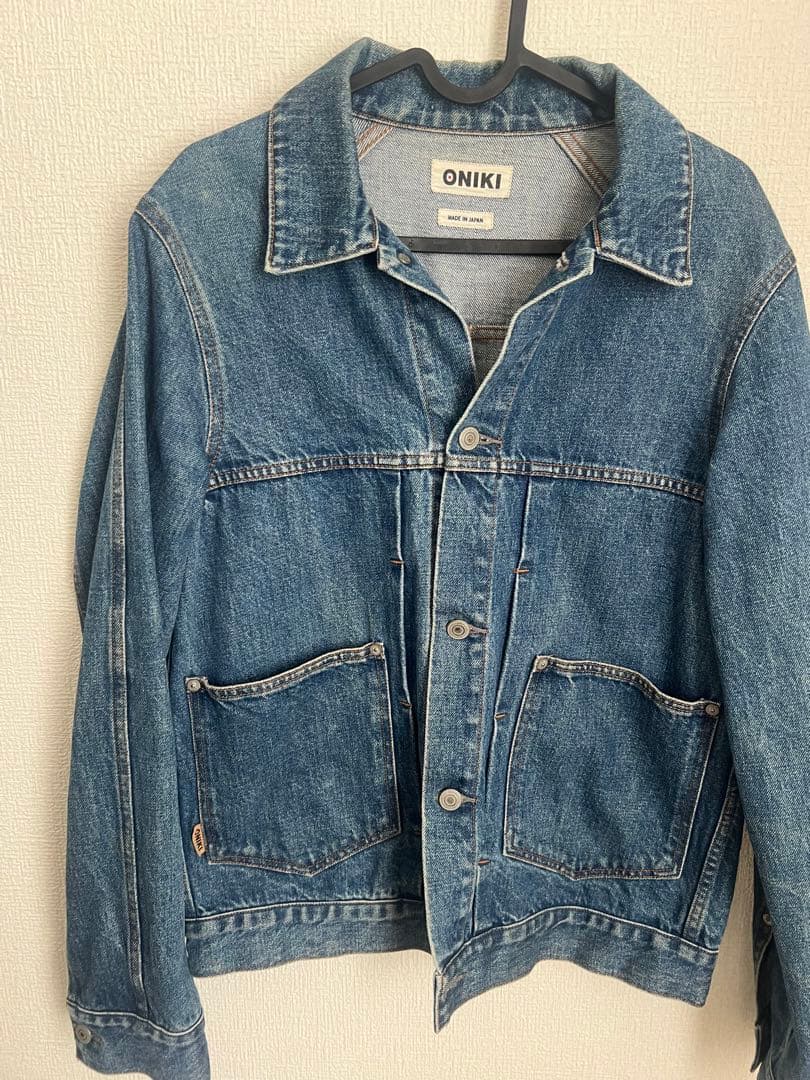 【ONIKI】デニムジャケット Gジャン デニム メンズ　オニキ