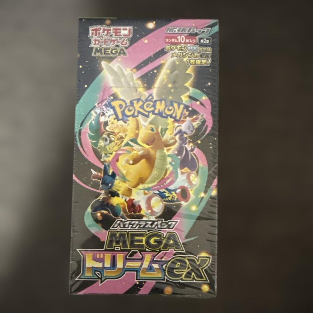 フ*ム様 ポケモンカードゲーム シュリンク付き MEGA ドリームex 1BOX