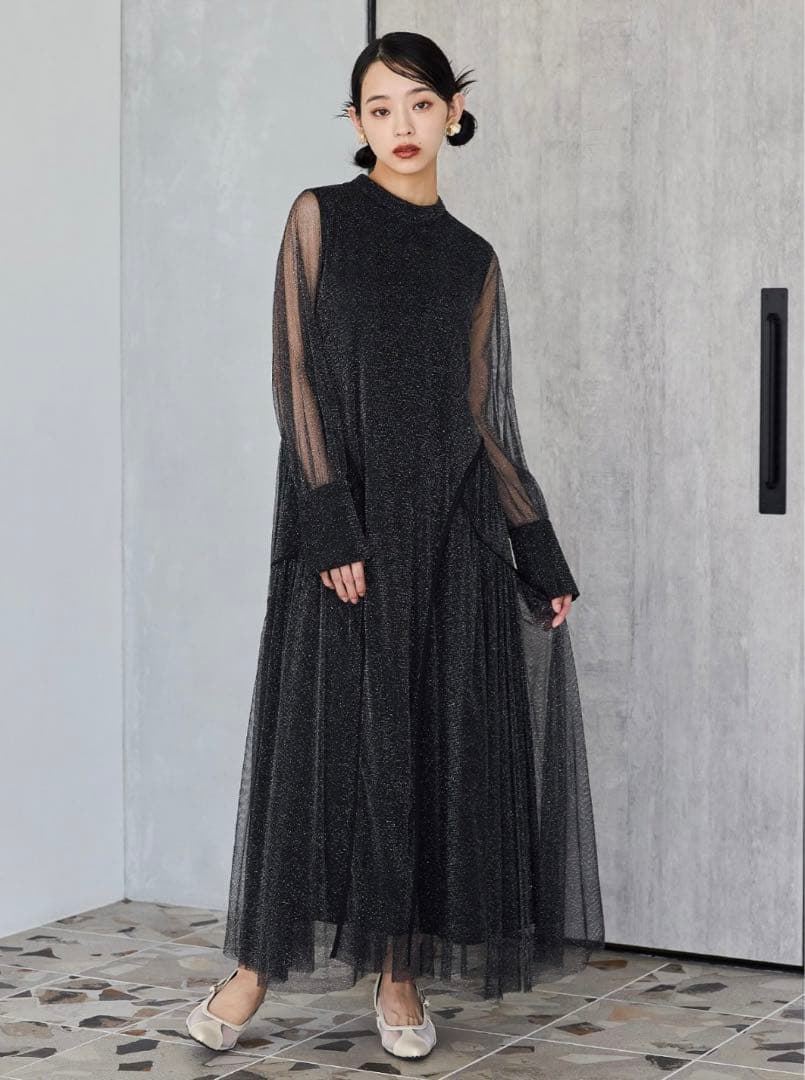 niana ラメチュールAラインドレス