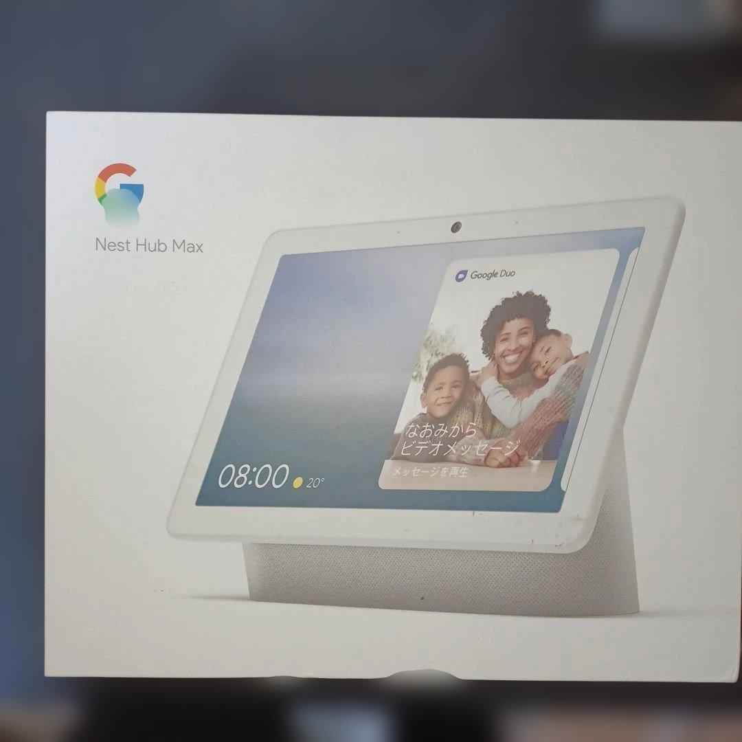 Google Nest Hub Max 本体 新品に近い 電源入れたのみ