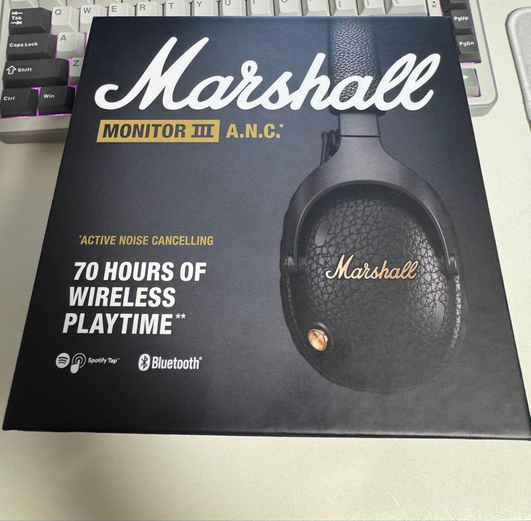 Marshall Monitor III A.N.C. 保証書アリ+延長保証