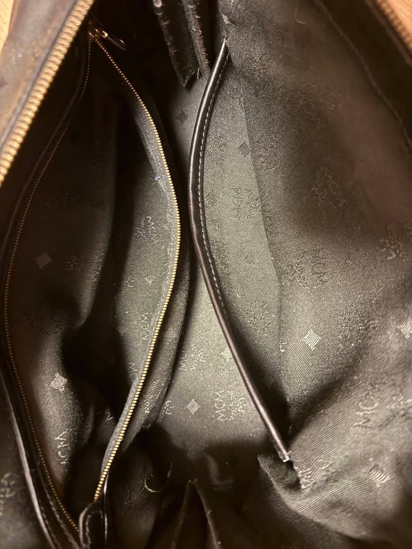 MCM ボストンバッグ ブラック ユニセックス