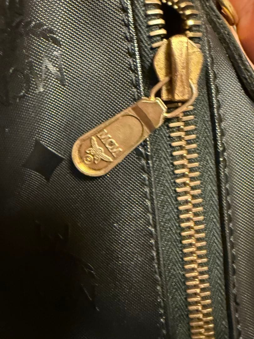 MCM ボストンバッグ ブラック ユニセックス