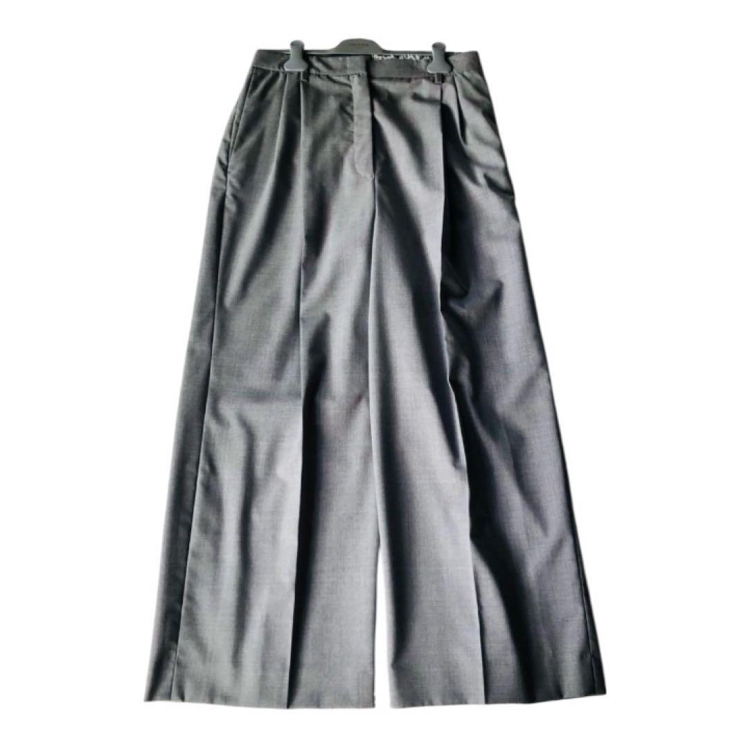 PRADA ワイドスラックス　グレー　44 2024年