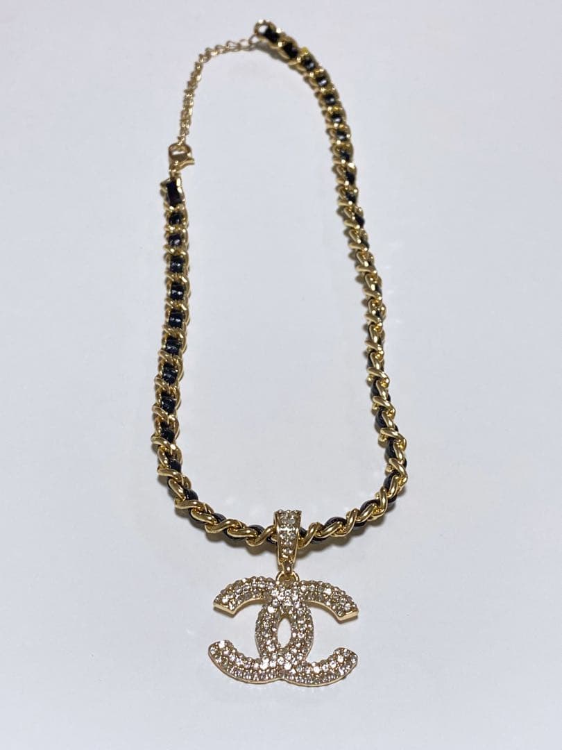 CHANEL シャネル ロゴ ネックレス