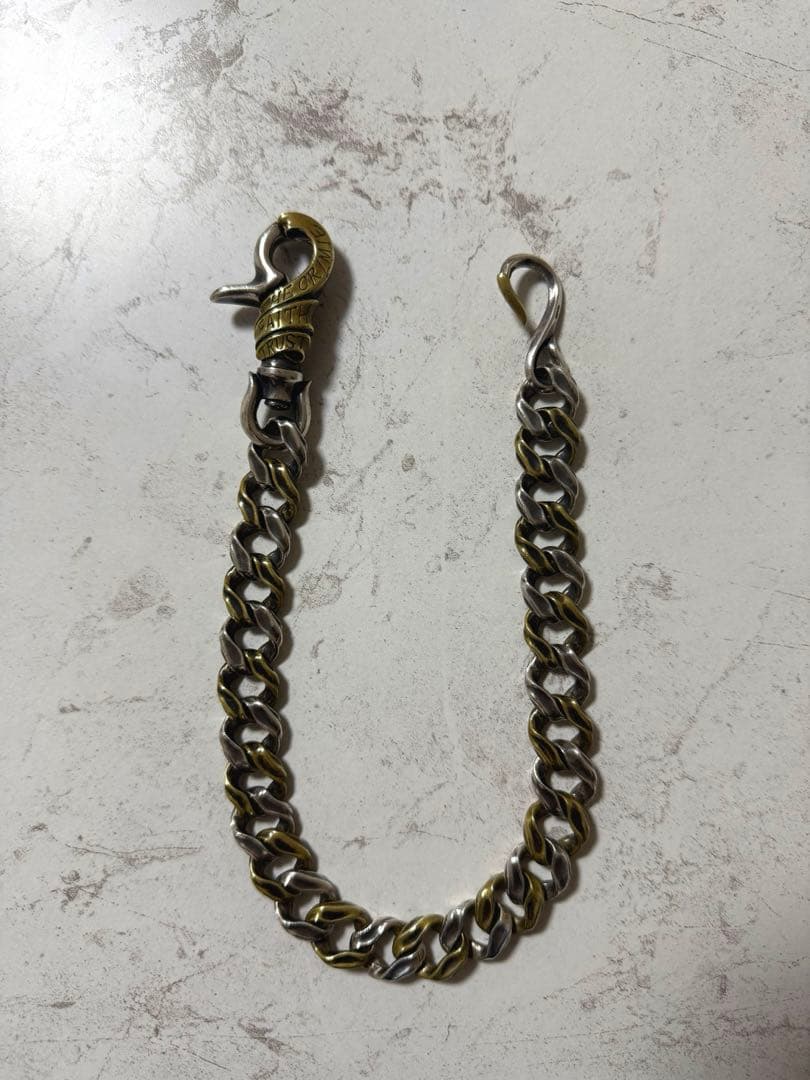 クライミー crimie ウォレットチェーン SILVER BRASS シルバー
