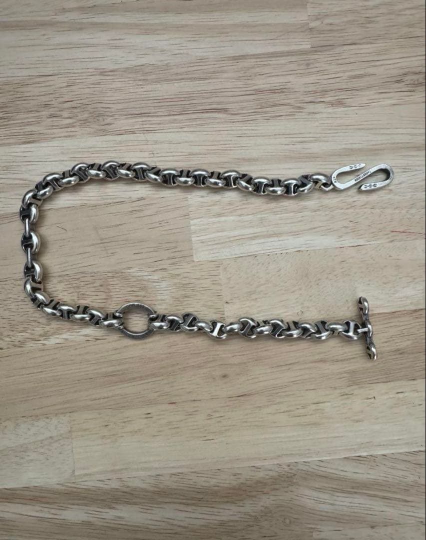 希少廃盤モデル　ホーセンブース　ウォレットチェーン 10mm 15inch