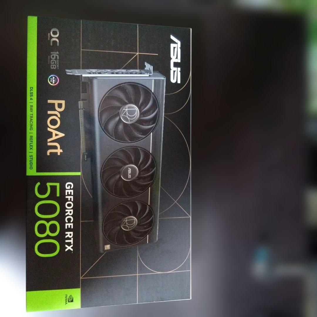 グラフィックボード・グラボ・ビデオカード ASUS ProArt GeForce RTX 5080 16GB OC