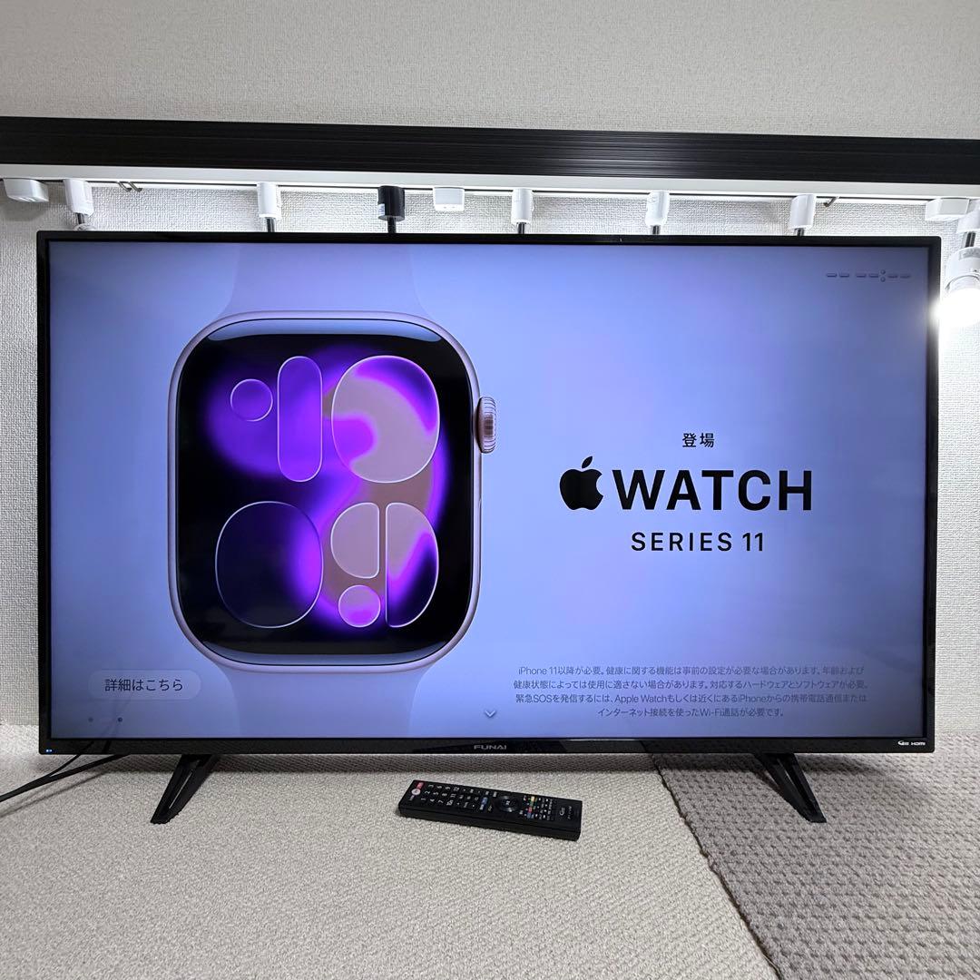 美品 FUNAI 50インチ 4K液晶テレビ FL-50U3020 中古