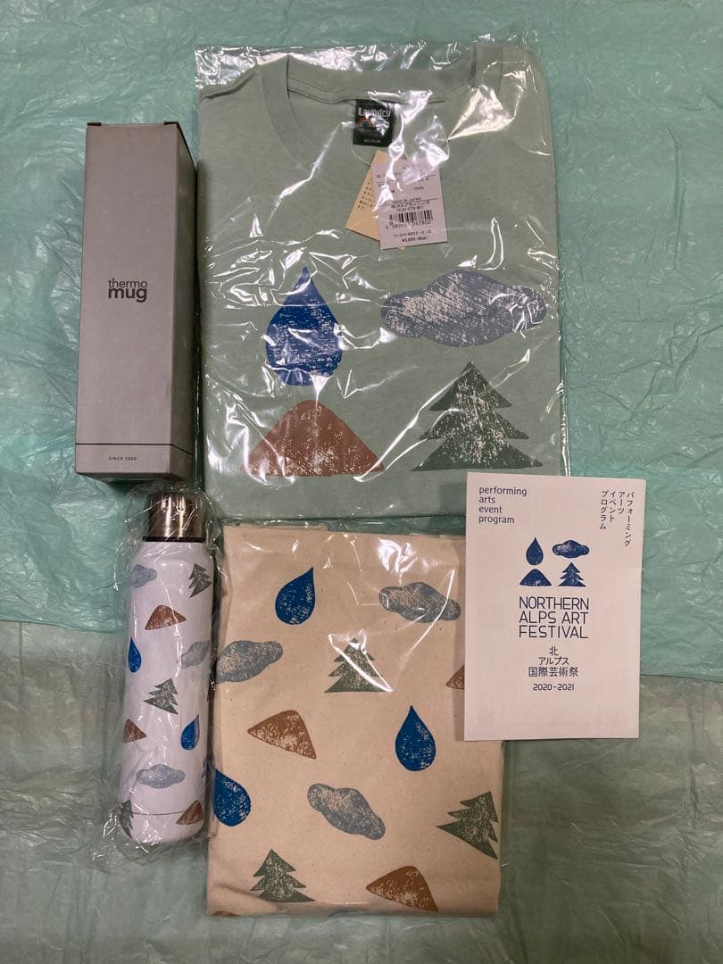 ふ*こ様 ミナペルホネンthermo mug ステンレスボトル・Tシャツ・トート