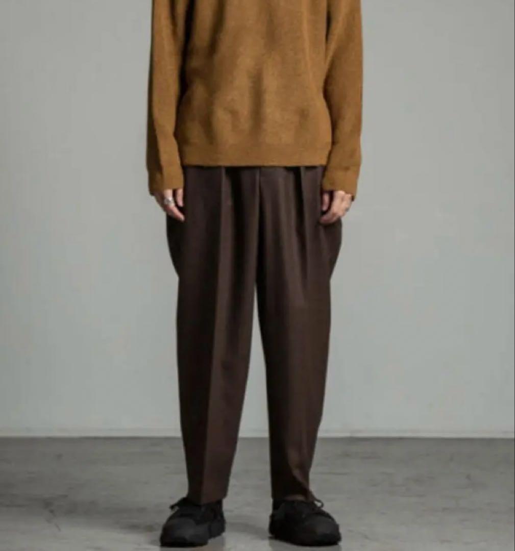 パンツ MARKAWARE CLASSIC FIT TROUSERS FLANNEL