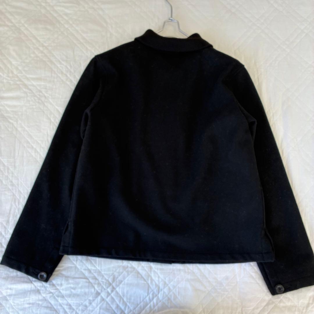 MHL. メルトンブルゾン マーガレットハウエル ジャケット ブラック 1