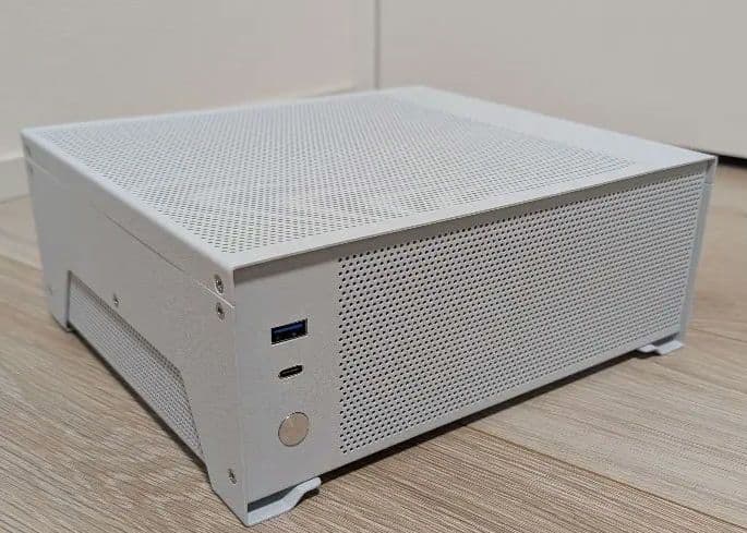 自作pc ryzen7 5700g itx ミニPC