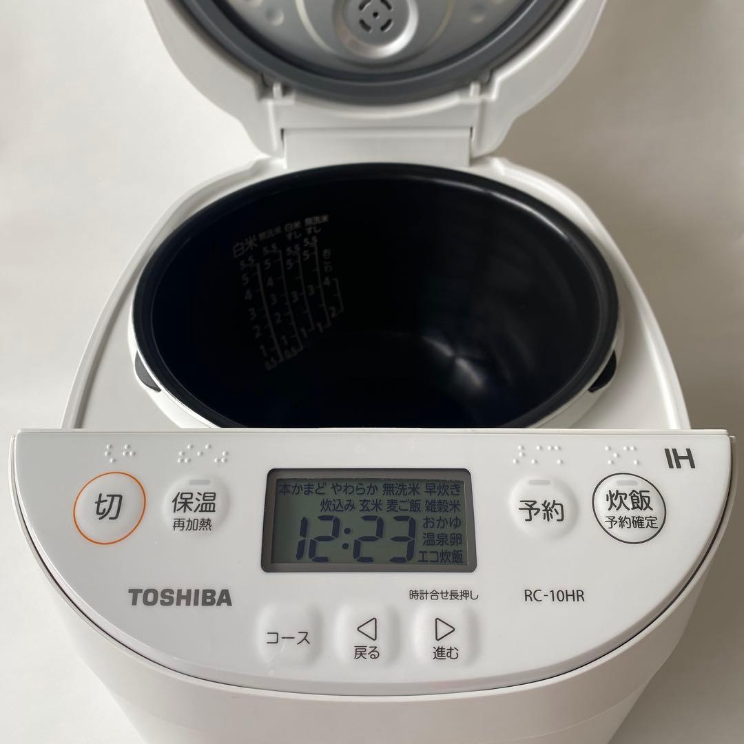 さくらんぼさん専用【美品】東芝 RC-10HR 5.5合 IH 炊飯器