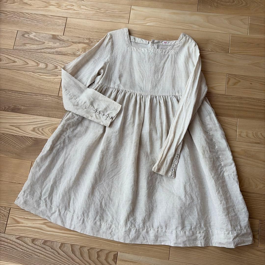 最終価格　ALDIN 長袖 チュニックワンピース