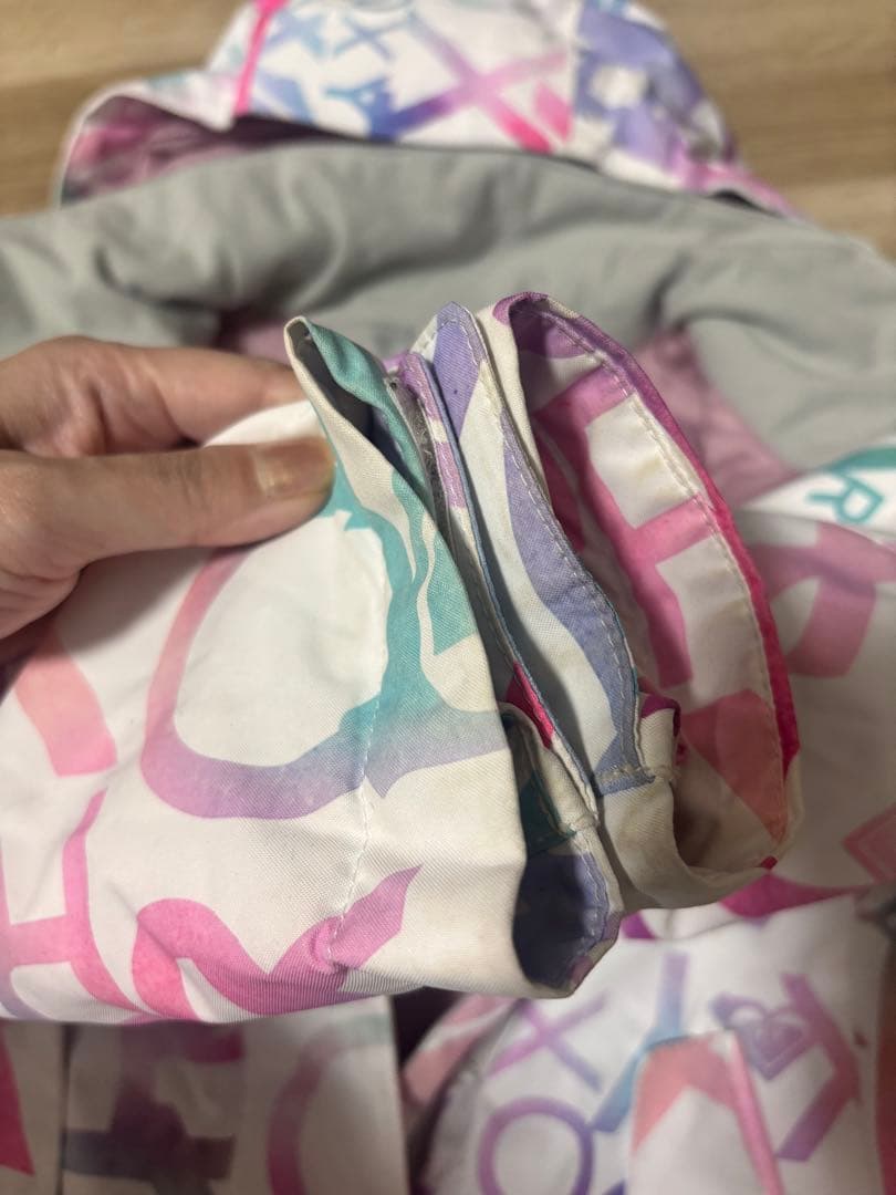 【限定】スノボ/スキーウェアセット　ROXY BURTON 120-130