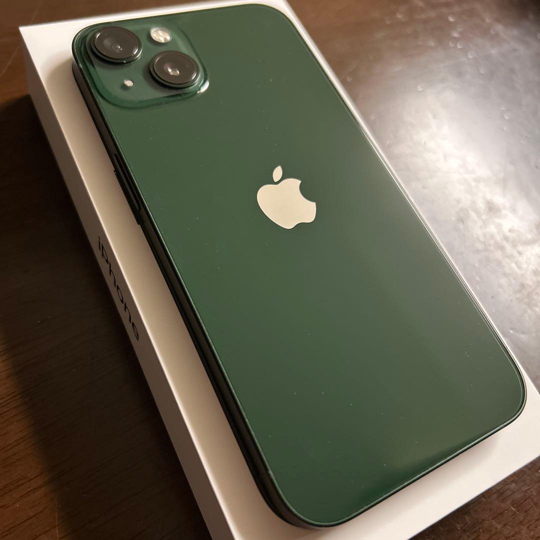 iPhone13 128GB ミッドナイトグリーン