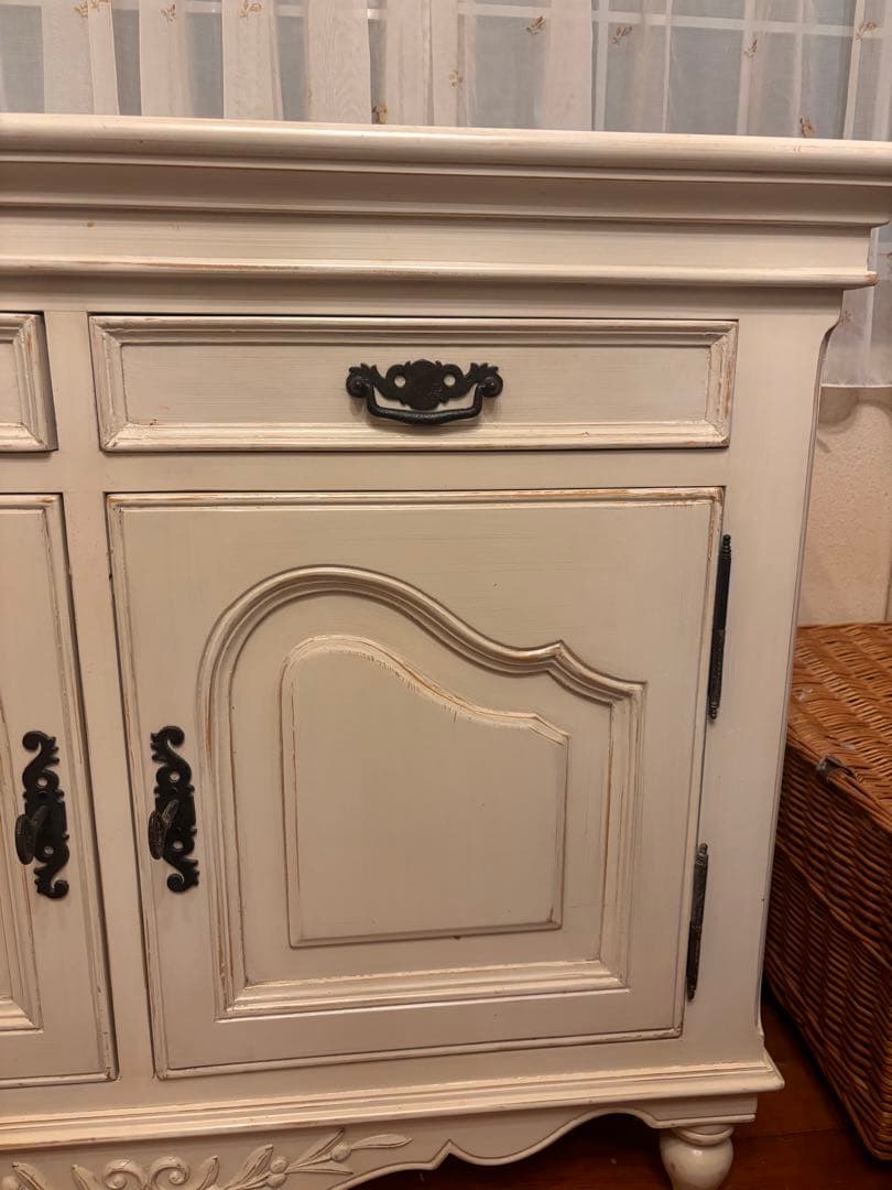 カントリーコーナー　キャビネット　フランス　フレンチカントリー