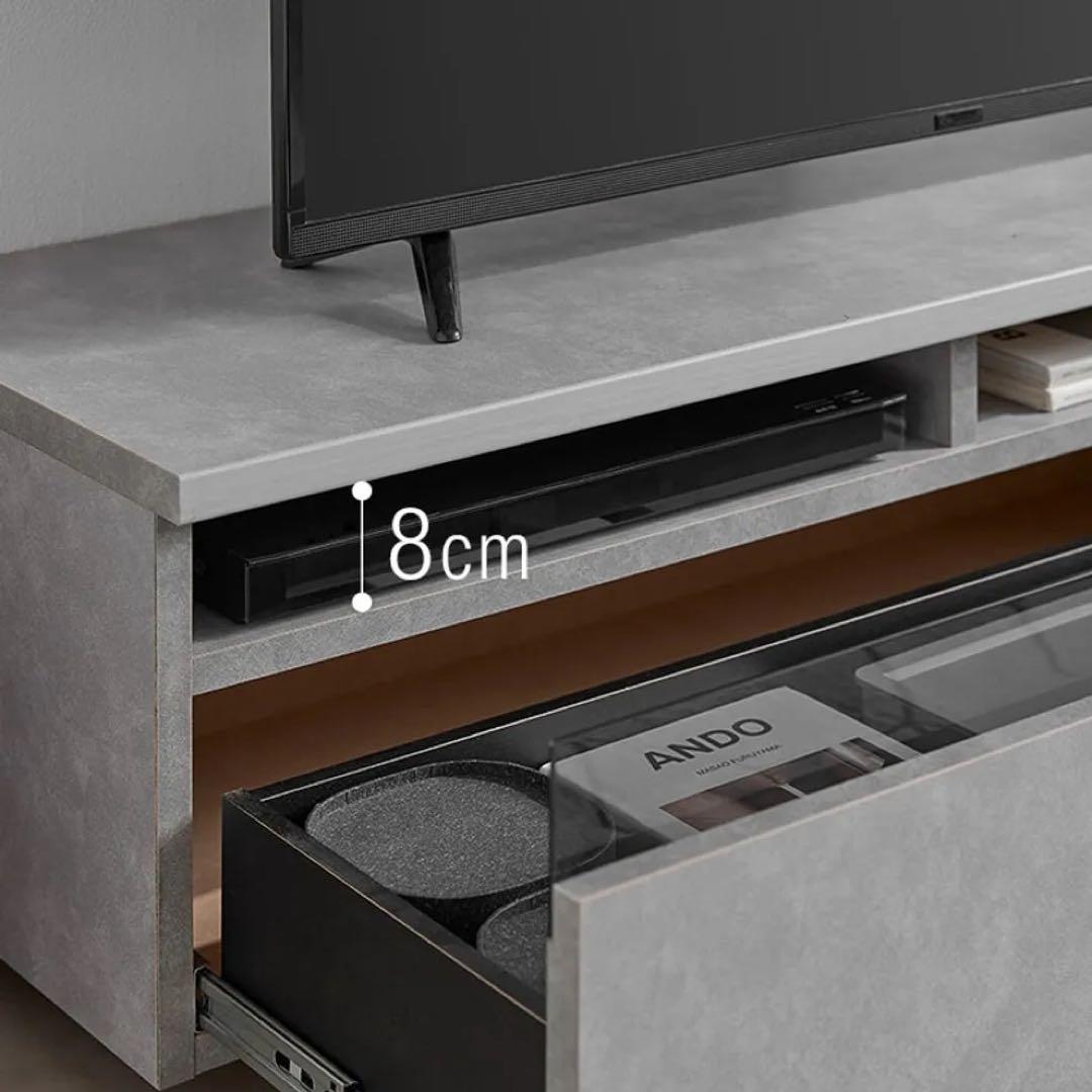 [幅180] ローテレビ台 日本製 50V型対応 完成品 木製 LOWYA