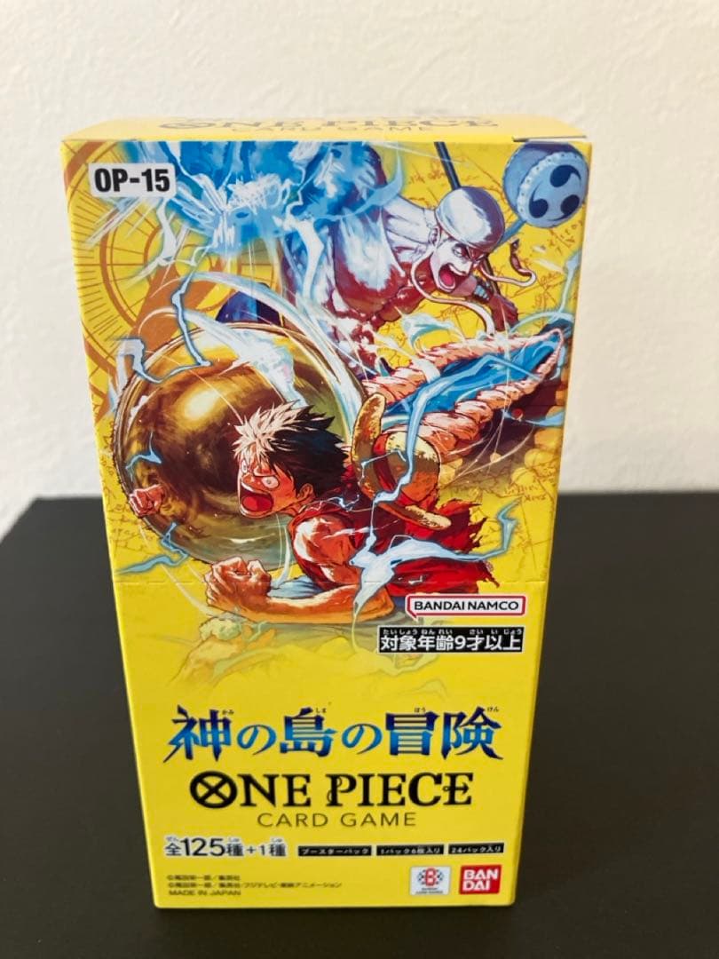 ワンピースカードEGGHEAD CRISIS エッグヘッド 4BOX テープ付き