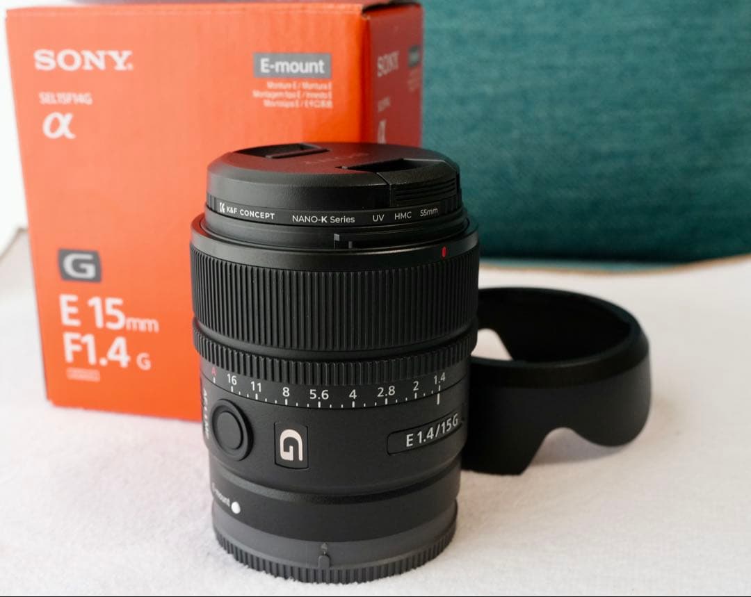 極美品・保証残有 SONY / E 15mm F1.4 G/ SEL15F14G