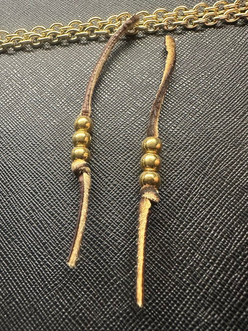 タディーアンドキング　k18 全金ビーズ6mm 6個セット