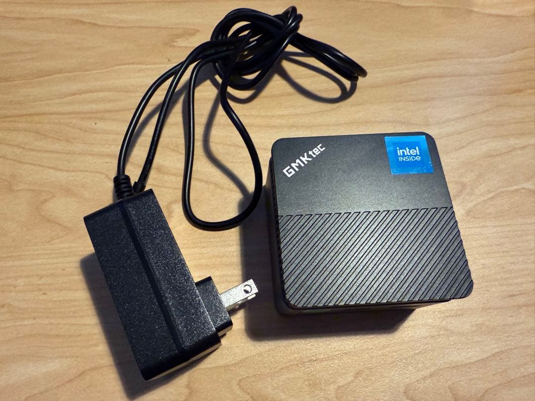 GMKtec NucBox G5 MEM12GB NVME 512GB換装済み