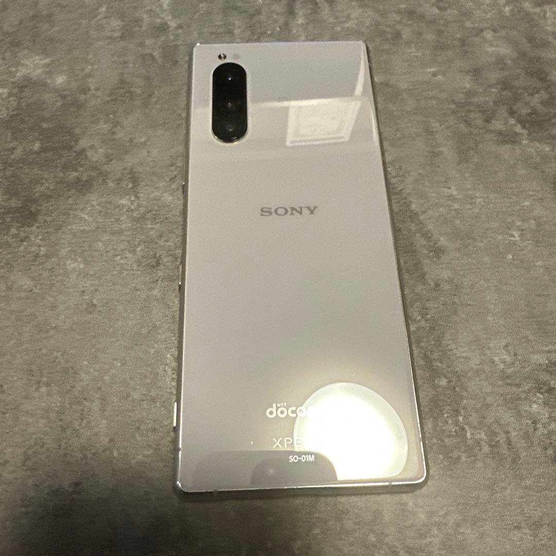 SONY Xperia 5 docomo シルバー ジャンク