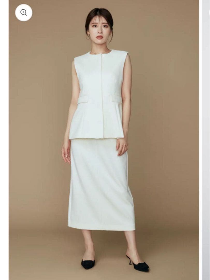 【新品】Audire Roomy formal vest サイズS