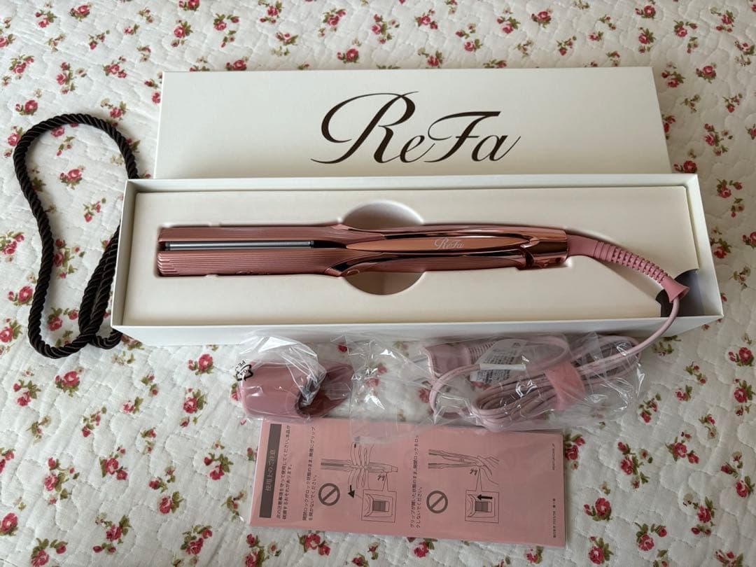 ReFa ストレートヘアアイロン ピンク