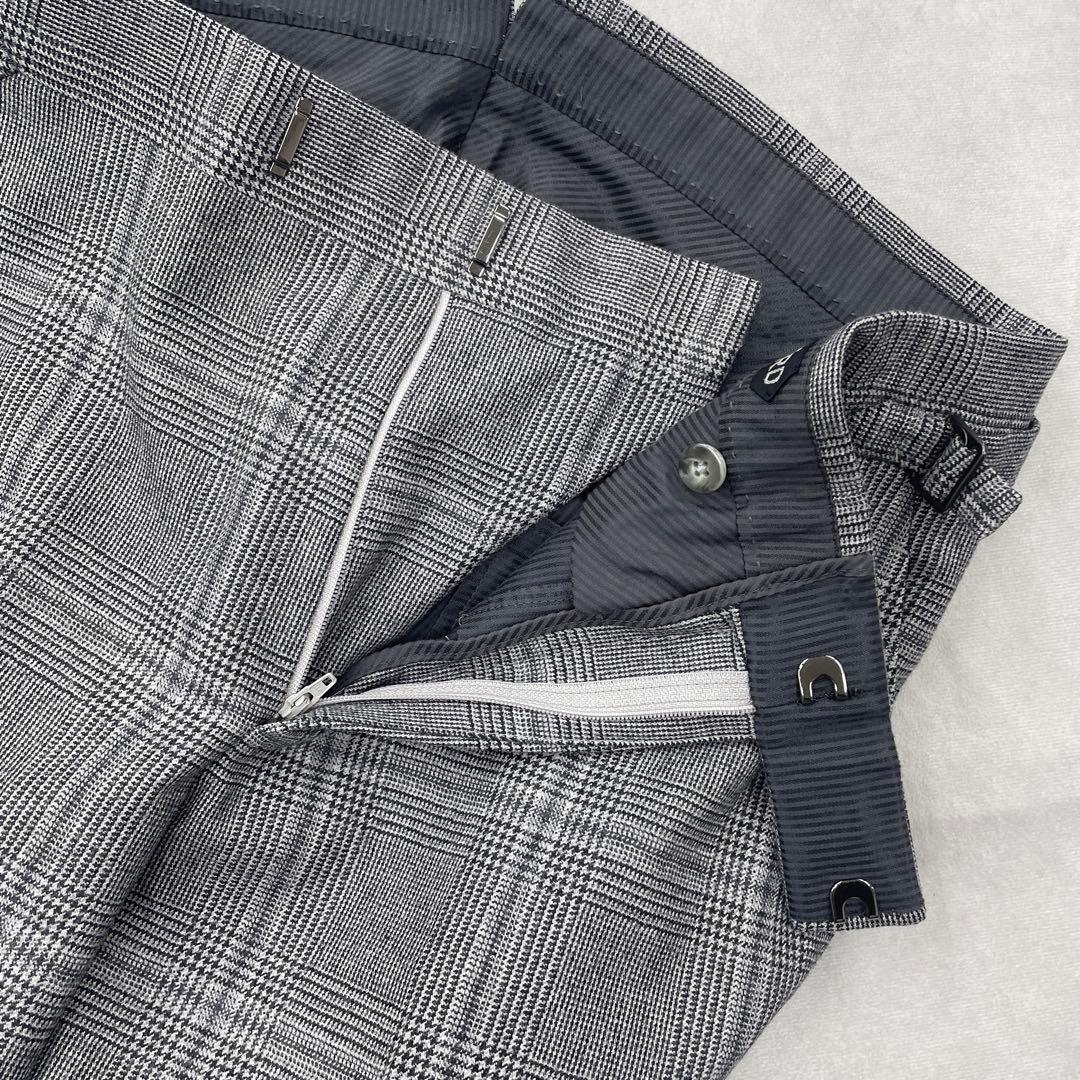 L*9様 TOM FORD FIT-Y 3ピース グレンチェック 純正ハンガー付