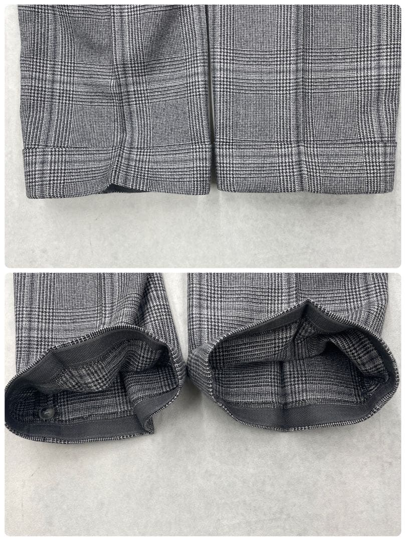 L*9様 TOM FORD FIT-Y 3ピース グレンチェック 純正ハンガー付