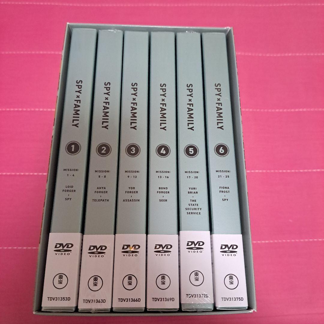 [新品未開封]SPY×FAMILY　DVD 　全六巻セット 初回生産限定版
