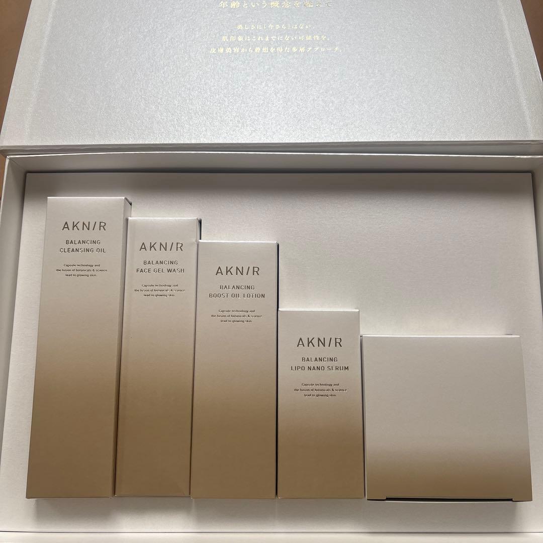 アクニー スキンケア5点セット マスターパック