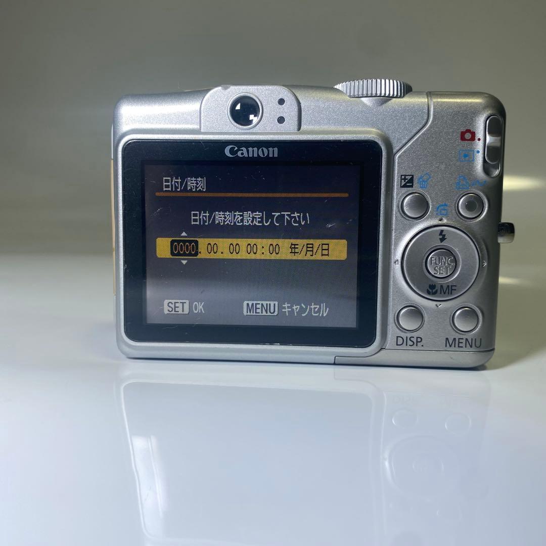 ★動作品★Canon powershot A700 単三電池駆動 コンデジ