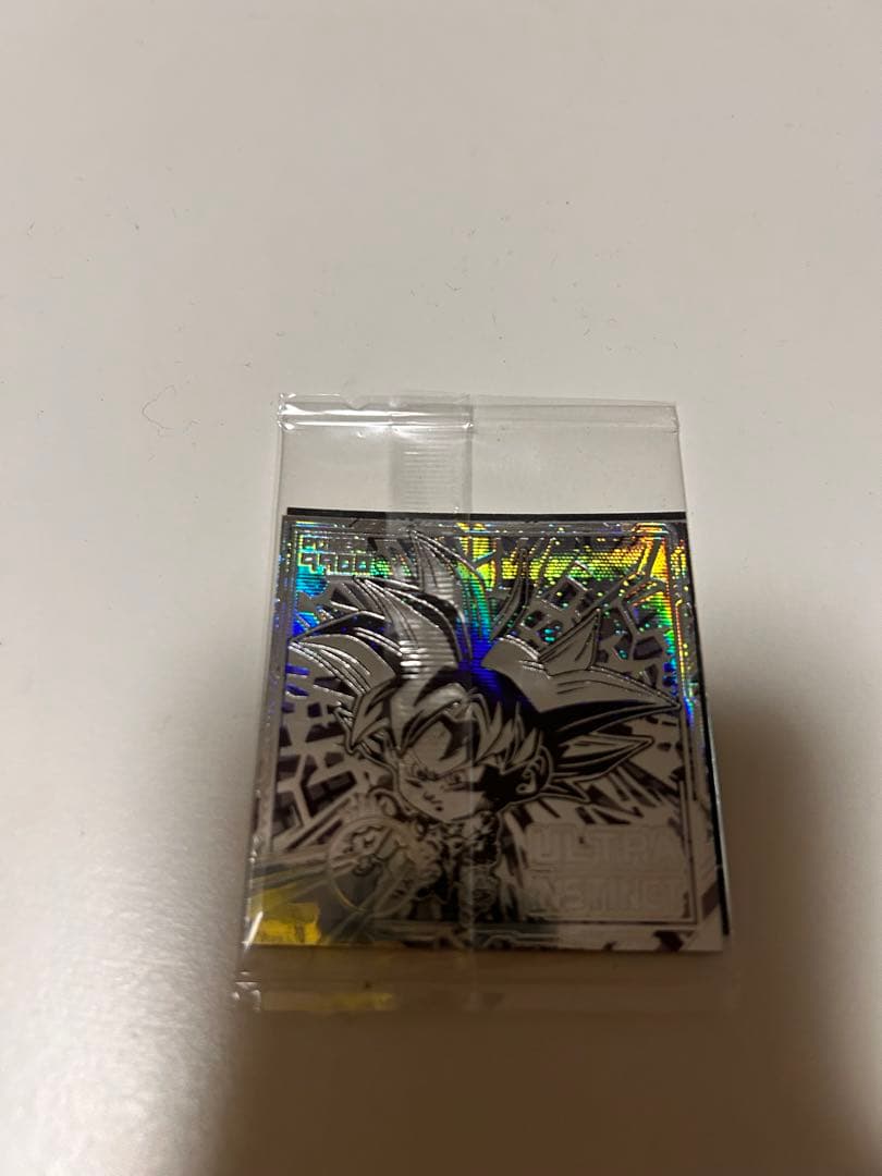 ドラゴンボールシールウエハース超 最強への大冒険 WGS（裏面）身勝手の極意　銀