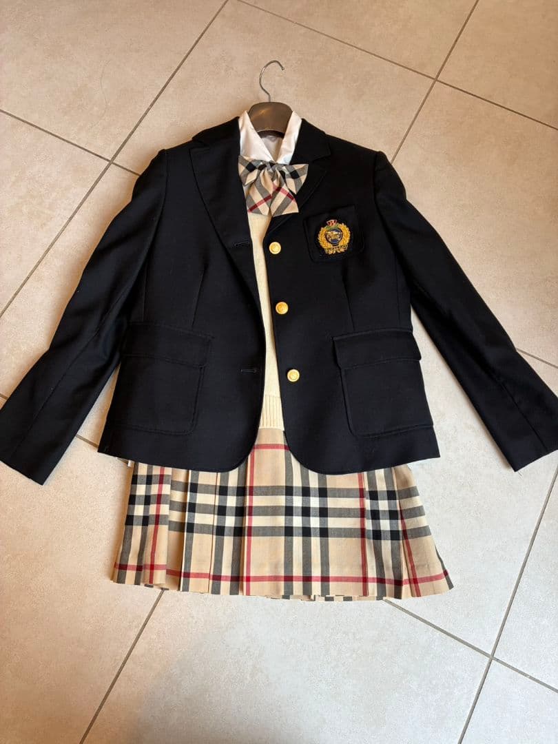 Burberry フォーマルドレス【ベスト付き】 5点セット+靴