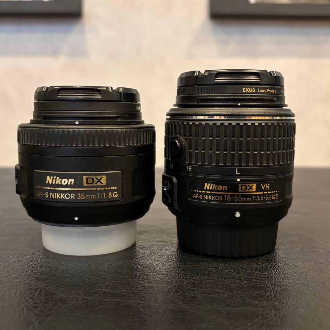 Nikon D5500 VRⅡ Kit ＋35mm f1.8レンズセット