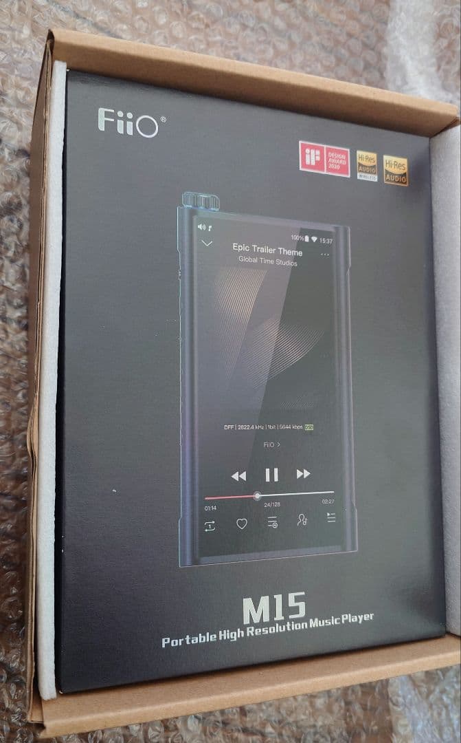 fiio m15 DAP 旭化成AK4499EQ(左右独立)