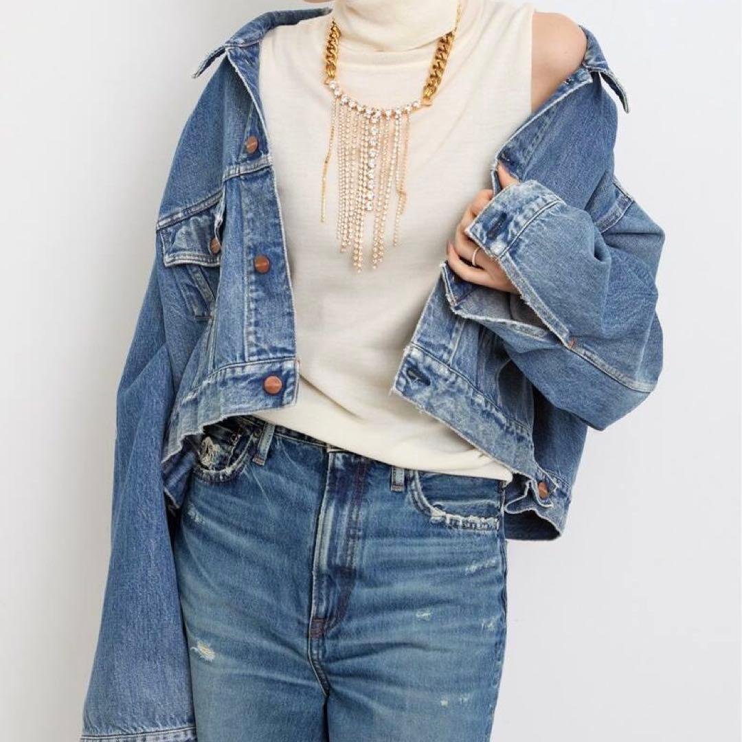 ジャケット・アウター L'Appartement RED CARD DENIM JACKET