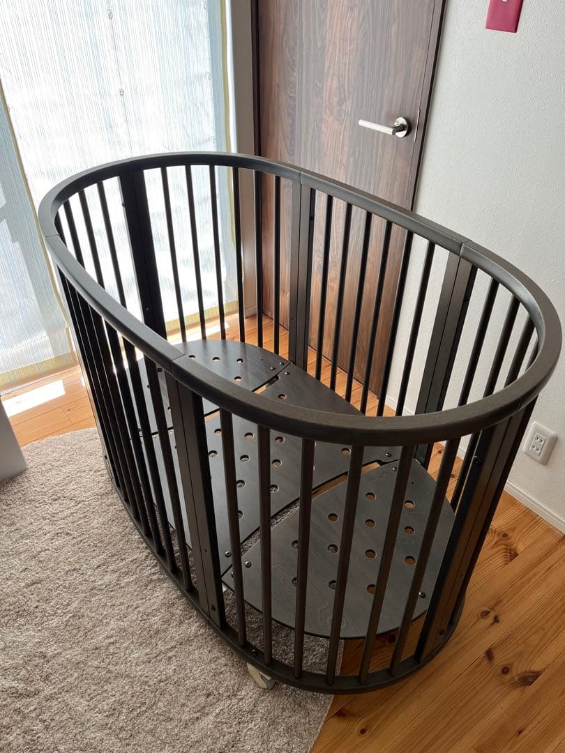 ベビーベッド　ストッケ Stokke Sleepi Bed Hazy Gray